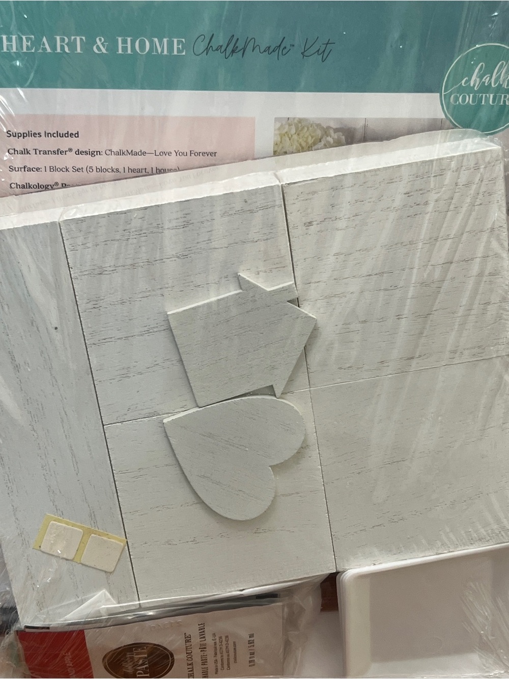 NEW Chalk Couture Heart & Home ChalkMade Kit
